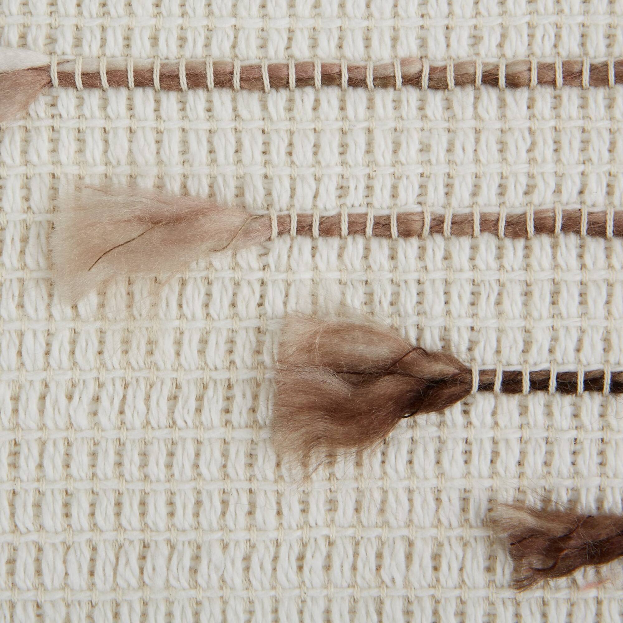 DII® Brown Diamond Cut Throw